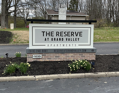The Reserve at Grand Valley Monument Sign