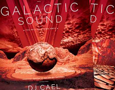 Galactic Sound Flyer Template V3