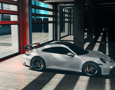 White 911 GT3 (FULL CGI)