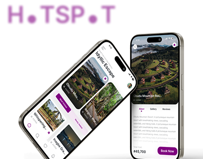Project thumbnail - Hotspot: A tour, vacation booking app