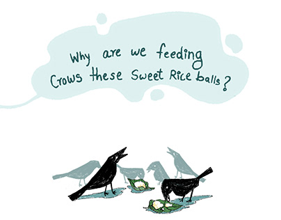 FEEDING CROWS - COMIC