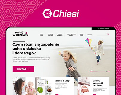 Chiesi Website Design