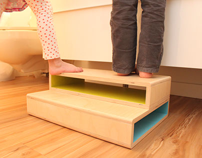 Step Up | A Modern Step Stool for Kids