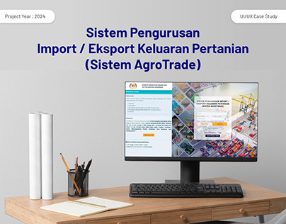 Project thumbnail - Sistem Pengurusan Import/Eksport Keluaran Pertanian