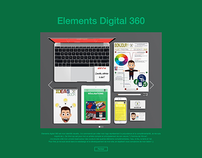 Web design - V1 - Elements digital 360