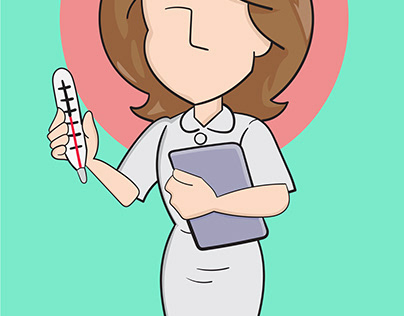 Nurse Vector Illustration