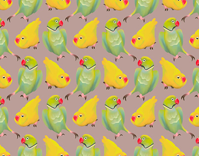 Beaky beaker pattern