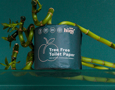 Project thumbnail - ecoHiny - Bamboo Toilet Paper Branding