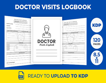 Doctor Visits Logbook KDP Interior