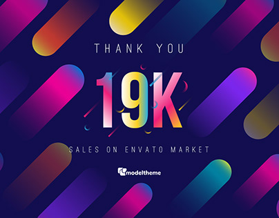 19k Sales on Envato Marketplace