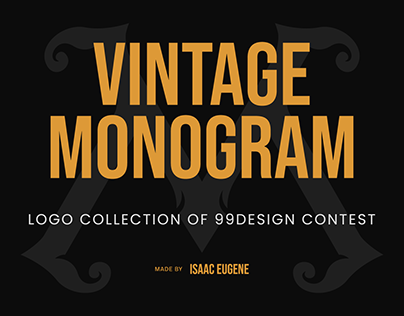 Vintage Monogram Logofolio