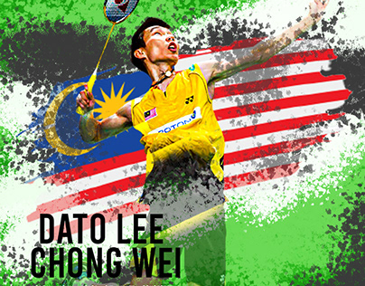 Sport Poster (Malaysian athlete Dato Lee Chong Wei)