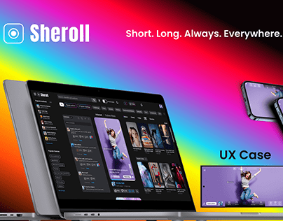 Sheroll (UX Case Web app )