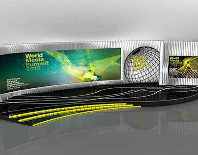 Project thumbnail - World Media Summit 2015 Stage Design