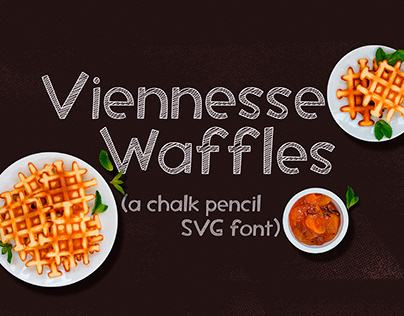 Viennese Waffles - SVG font