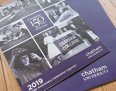 Chatham University 150th Anniversary Calendar