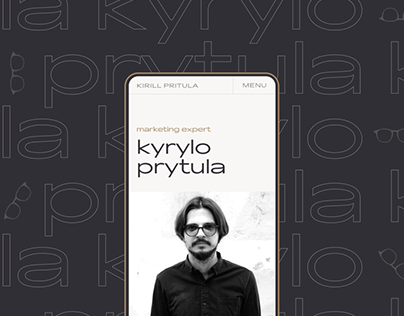 Kyrylo Prytula Personal Website