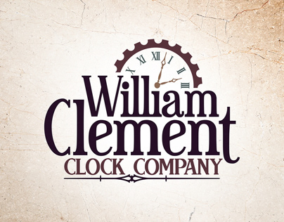 William Clement Clock Company: Foux Company Self Design