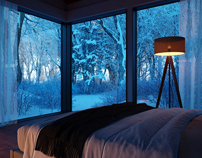 Winter Bedroom