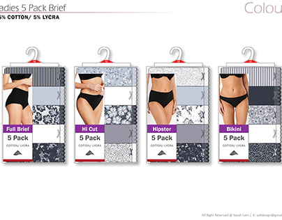 5 Pack Panty Research & Design