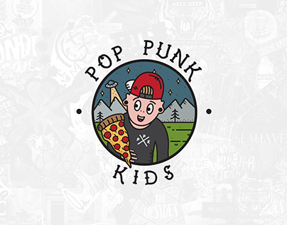 Pop Punk Kids Branding