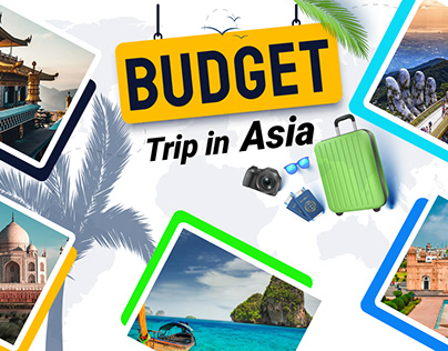 Budget Asia Trip Blog Content Design.