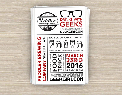 Drinks With Geeks - A GeekGirlCon 2016 Fundraiser 