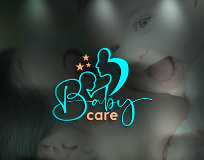 A unique "Baby Care" logo design