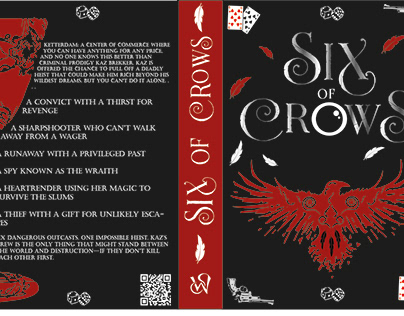 Diseño de Portada del libro Six Of Crows