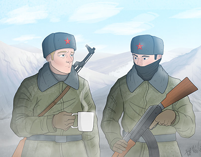 Soviet Guard Border