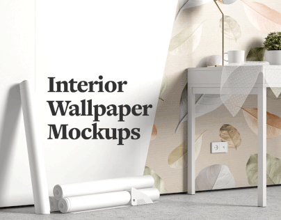 Interior Wallpaper Mockups