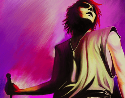 Digital illustration: Gerard Way