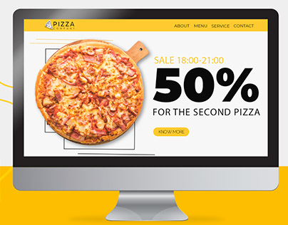 LANDING PAGE | PIZZA CAFE
