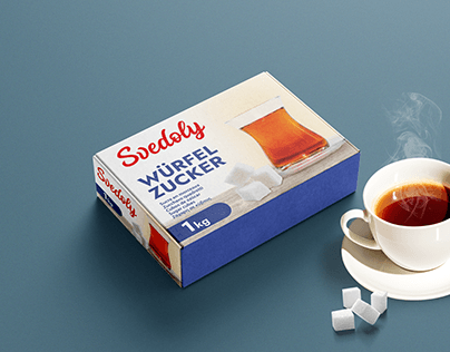 creation of packaging design for TM SVEDOLY sugar