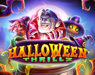 Halloween Thrillz Slot Game Art