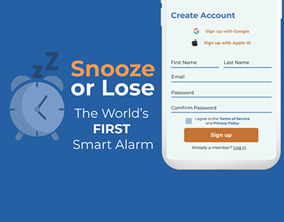 Snooze or Lose Log in/Sign up
