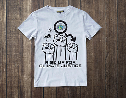 T- Shirt Design on Social Causes Climate Justice