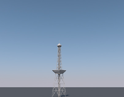 Berlin Radio Tower "Berliner Funkturm" OLD WIP