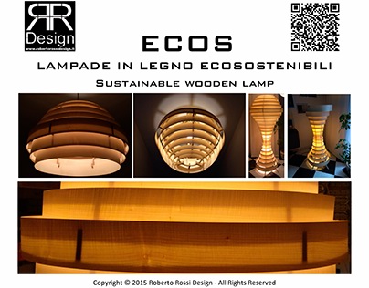 ECOS - Lampade in legno ecosostenibili
