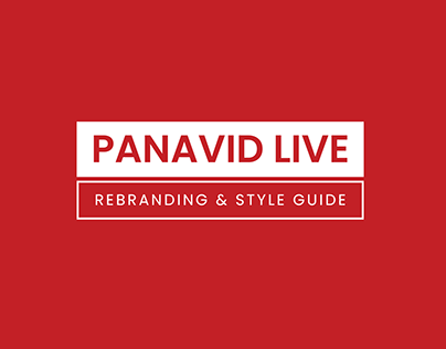 Panavid Live | Rebranding & Design Style Guide