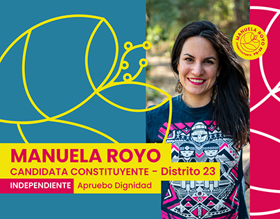Campaña Política digital Constituyente Manuela Royo