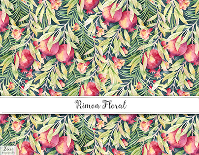 Rimon Floral Textile Design