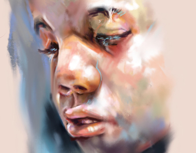 Oil painting on iPad pro