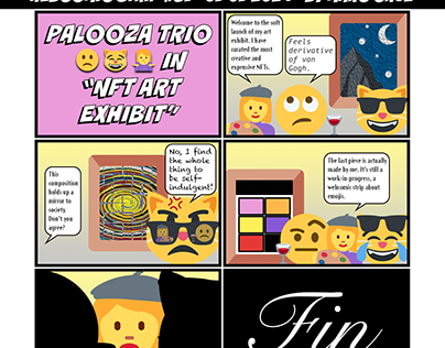 Emoji Palooza: Webcomic Strip #31 (01/01/2024)