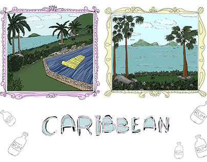 Caribbean. Holliday sketches #1