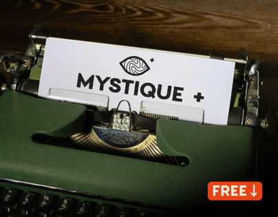 Mystique + - Visual Identity (Free Mockup)