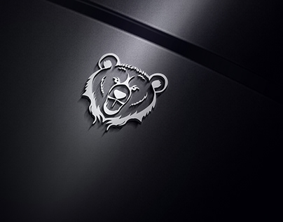 Logo mascot Niedźwiedź