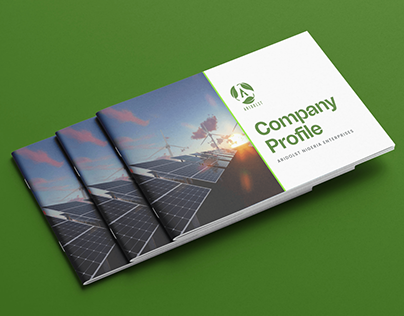 Company Profile | Solar Energy | Brochure Design