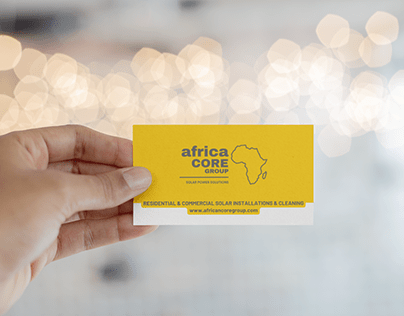 African Core Group Business Cards