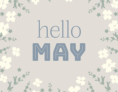 Hello May- Monthly Art Project